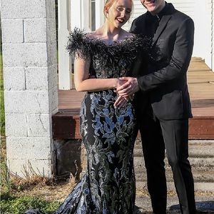 Jovani gown, prom dress, military ball, perfect condition